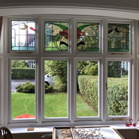 timber bay window stockport inside